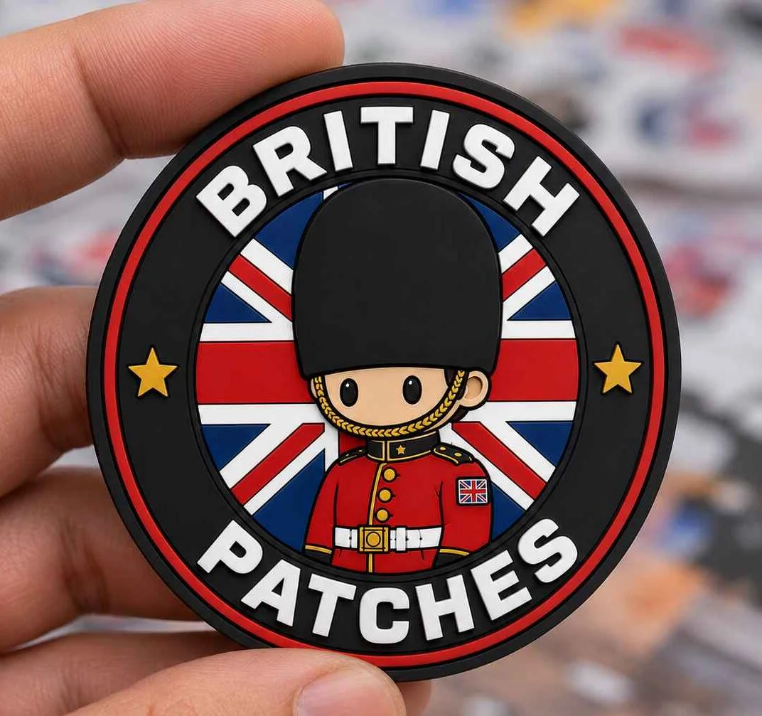 Custom British patches