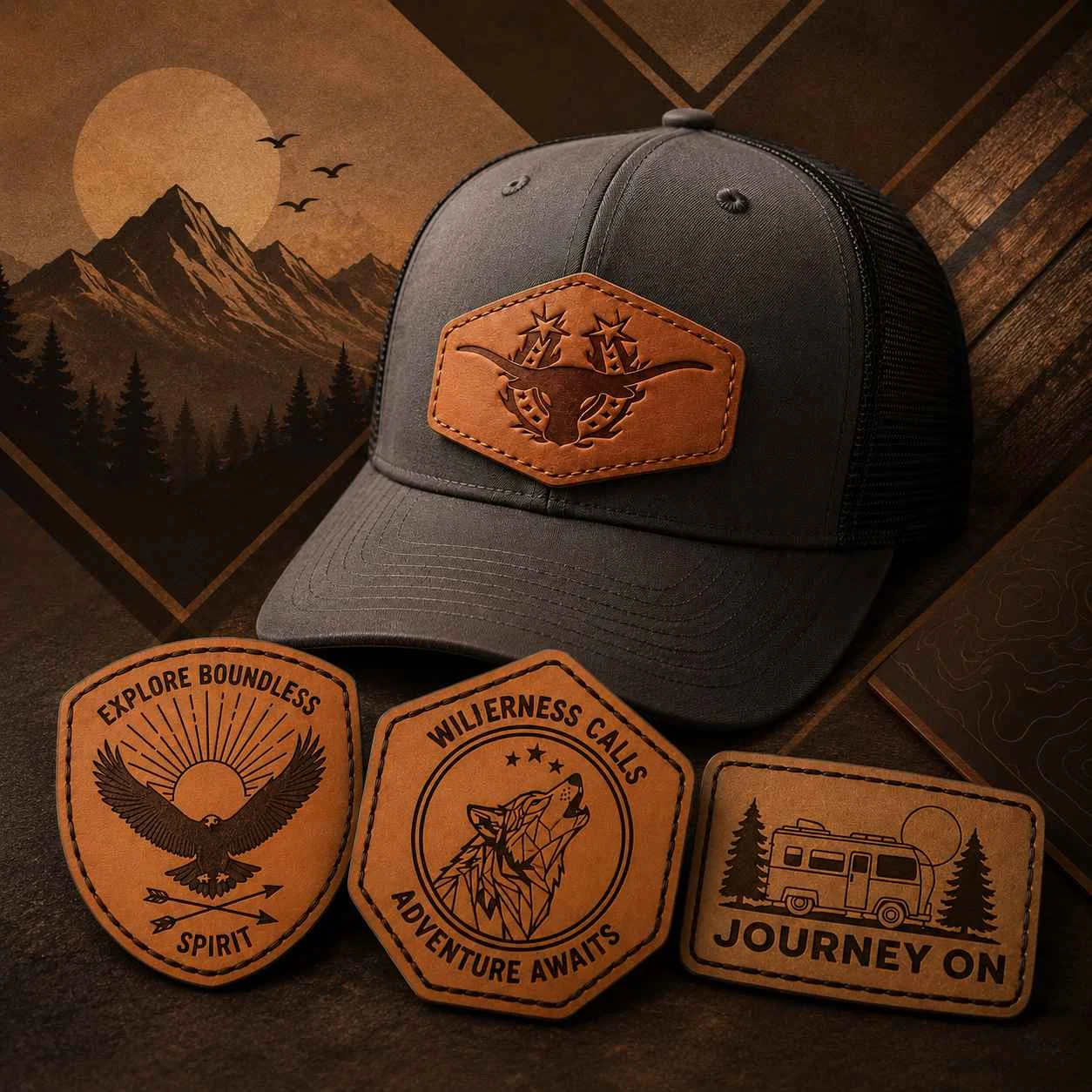 Custom leather Patches