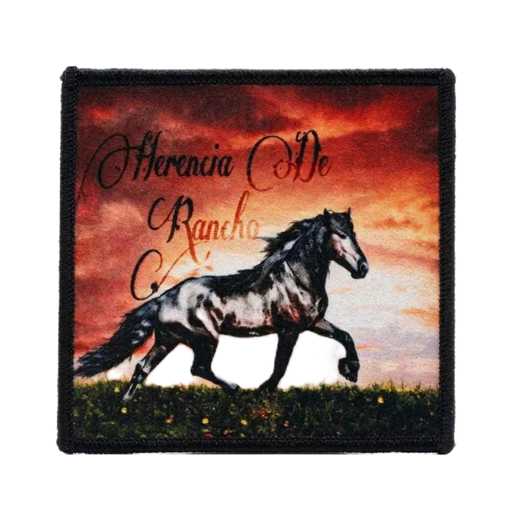 Custom fabric printed patches